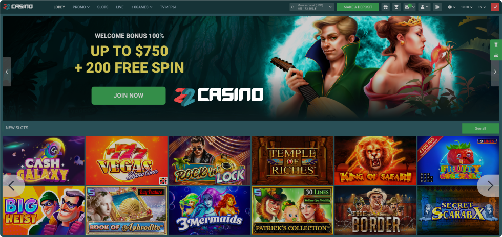 22Casino Games